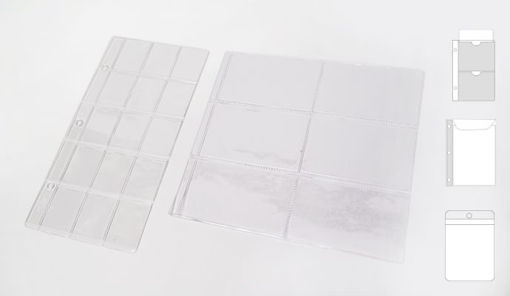 Picture of FILE PHOTO POCKETS A4 4 2X4 PK